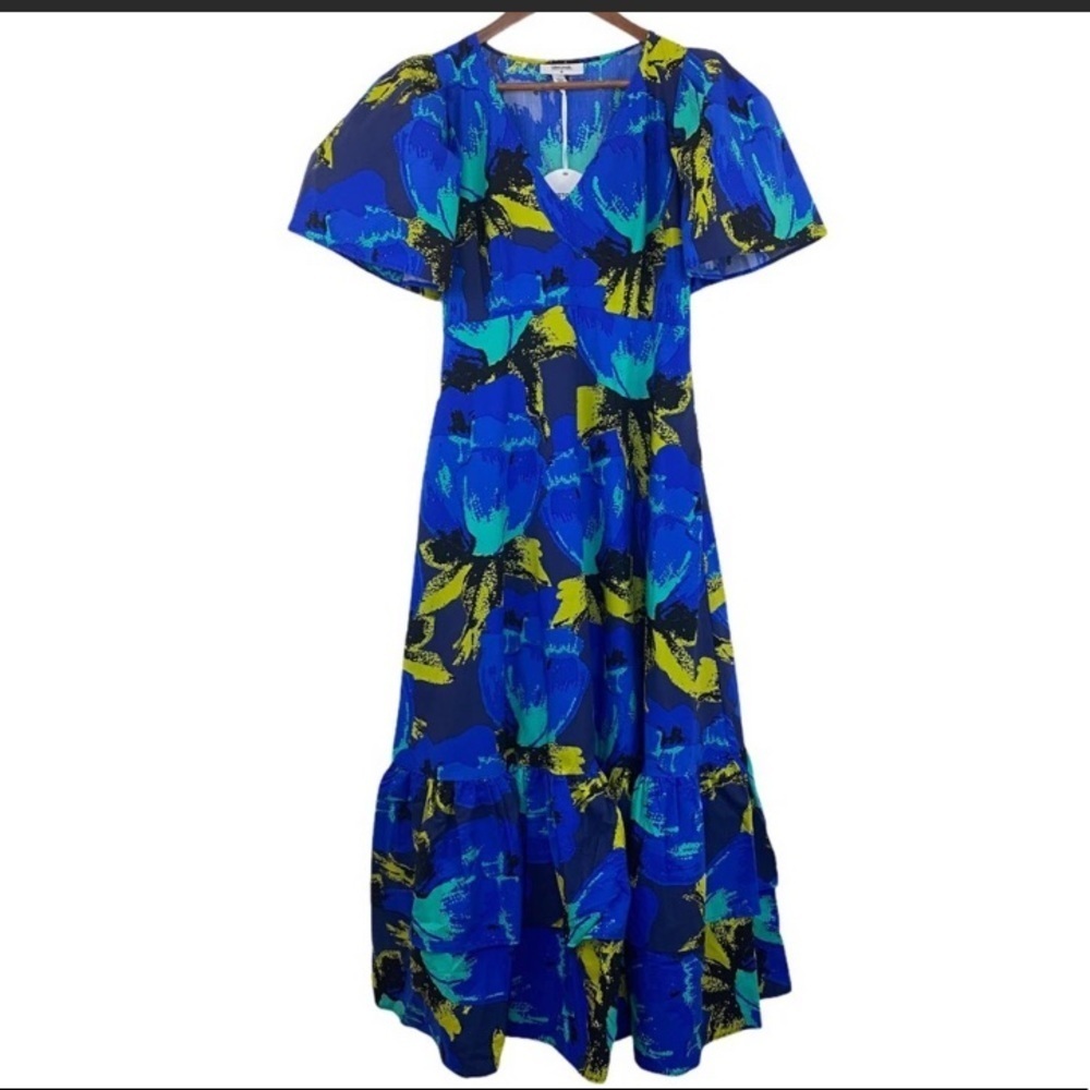 Christopher John Rogers Target Blue floral Dress - Picture 8 of 15